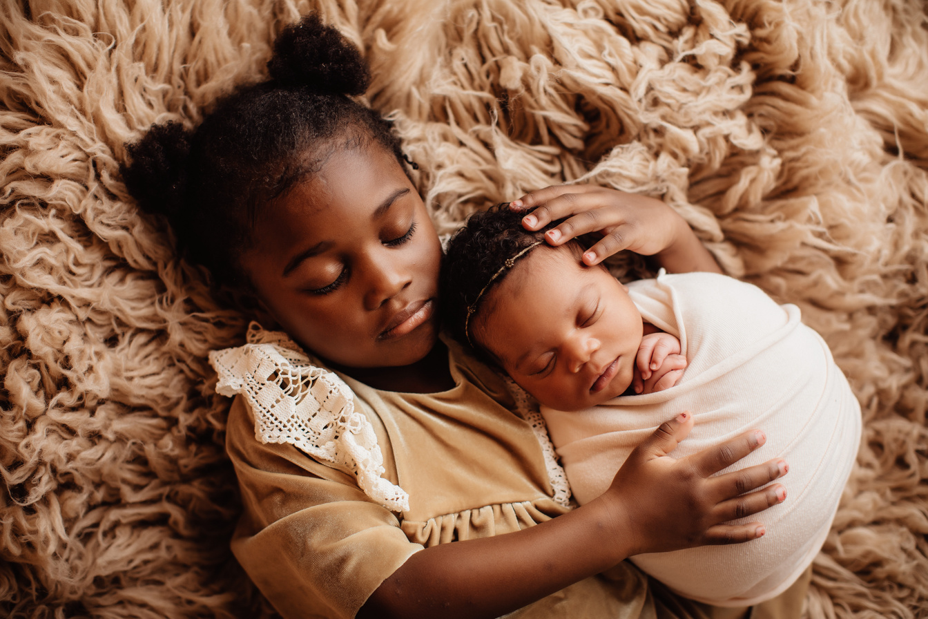 Sister with Newborn